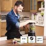 Emos S03050, flexo šnúra 5m, gumová, čierna, 2 x 1mm2