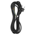 Emos S03150N, flexošnúra 5 m, guma/neoprén, čierna, 3 × 1 mm2