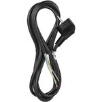 Emos S18312, flexo šnúra 2m, PVC, čierna, 3 x 1mm2