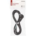 Emos S18322, flexo šnúra 2m, PVC, čierna, 3 x 1,5mm2