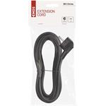 Emos S18323, flexo šnúra 3m, PVC, čierna, 3 x 1,5mm2