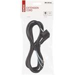 Emos S18373, flexo šnúra 3m, PVC, čierna, 3 x 0,75mm2