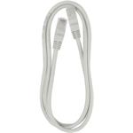 Emos S9122, patch kábel RJ45, cat5e, UTP, 1m, sivý