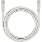 Emos S9124, patch kábel RJ45, cat5e, UTP, 3m, sivý