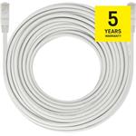 Emos S9127, patch kábel RJ45, cat5e, UTP, 15m, sivý