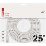 Emos S9130, patch kábel RJ45, cat5e, UTP, 25m, sivý
