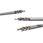 Emos S9137 kábel, cat. 5e, UTP drôt PVC CCA, 100m, sivý