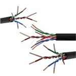 Emos S9142 kábel, cat. 5e, UTP drôt, outdoor, 100m, čierny