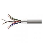 Emos S9221, FTP 5E dátový kábel, drôt, 305m, sivý