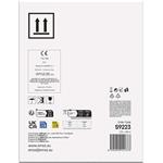 Emos S9223 kábel, cat. 5e, FTP drôt, 100m, sivý