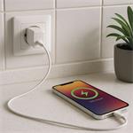 Emos V01G20, univerzálny USB-C adaptér GaN do siete PD 20 W max.