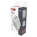 Emos V03G35, univerzálny USB-C adaptér GaN do siete PD 35 W max.