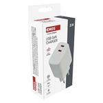 Emos V03G35, univerzálny USB-C adaptér GaN do siete PD 35 W max.