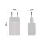 Emos V03G35, univerzálny USB-C adaptér GaN do siete PD 35 W max.
