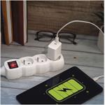 Emos V03G35, univerzálny USB-C adaptér GaN do siete PD 35 W max.