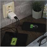 Emos V03G35, univerzálny USB-C adaptér GaN do siete PD 35 W max.