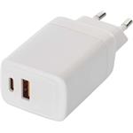 Emos V04G45, univerzálny USB adaptér GaN do siete PD 45 W max.