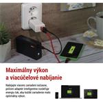 Emos V04G45, univerzálny USB adaptér GaN do siete PD 45 W max.