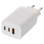 Emos V05G65, univerzálny USB adaptér GaN do siete PD 65 W max.