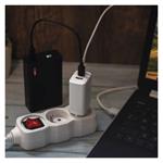 Emos V05G65, univerzálny USB adaptér GaN do siete PD 65 W max.