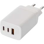 Emos V05G65, univerzálny USB adaptér GaN do siete PD 65 W max.