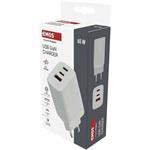 Emos V05G65, univerzálny USB adaptér GaN do siete PD 65 W max.