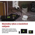 Emos V05G65, univerzálny USB adaptér GaN do siete PD 65 W max.