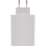 Emos V06G120, univerzálny USB-A a USB-C adaptér GaN do siete PD 120 W max.