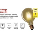 Emos Z52032 Vintage, LED žiarovka G95, E27, 4,5 W (40 W), 420 lm, teplá biela