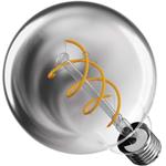 Emos Z52311, LED žiarovka DECO SMOKED G95, E27, 4,5 W (19 W), 180 lm, flame