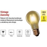 Emos Z55032 Vintage, LED žiarovka A60, E27, 4,5 W (40 W), 420 lm, teplá biela