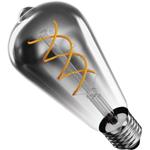 Emos Z57311, LED žiarovka DECO SMOKED ST64, E27, 4,5 W (19 W), 180 lm, flame