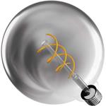 Emos Z58311, LED žiarovka DECO SMOKED G125, E27, 4,5 W (19 W), 180 lm, flame