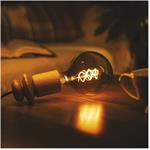 Emos Z58311, LED žiarovka DECO SMOKED G125, E27, 4,5 W (19 W), 180 lm, flame