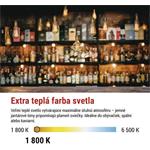 Emos Z5BO11, LED žiarovka DECO G130OA, E27, 4 W (22 W), 220 lm, flame