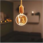 Emos Z5BO11, LED žiarovka DECO G130OA, E27, 4 W (22 W), 220 lm, flame