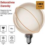 Emos Z5CS11, LED žiarovka DECO G130SRA, E27, 4 W (22 W), 220 lm, flame