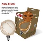 Emos Z5CS11, LED žiarovka DECO G130SRA, E27, 4 W (22 W), 220 lm, flame