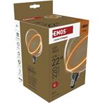 Emos Z5CS11, LED žiarovka DECO G130SRA, E27, 4 W (22 W), 220 lm, flame