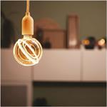 Emos Z5CS11, LED žiarovka DECO G130SRA, E27, 4 W (22 W), 220 lm, flame