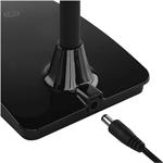 Emos Z7599B Eddy, LED stolná lampa, SMD, 480 lm, čierna