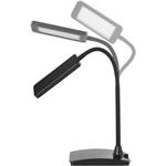 Emos Z7599B Eddy, LED stolná lampa, SMD, 480 lm, čierna