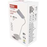 Emos Z7599W, LED stolná lampa Eddy biela