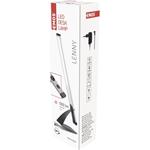 Emos Z7608S, LED stolná lampa Lenny, strieborná