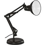 Emos Z7612B Dustin, stolná lampa, čierna