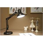 Emos Z7612B Dustin, stolná lampa, čierna