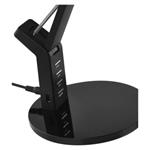 Emos Z7613, LED stolná lampa Simon, čierna