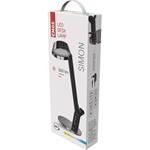 Emos Z7613, LED stolná lampa Simon, čierna