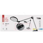 Emos Z7615, LED stolná lampa Karen, čierna