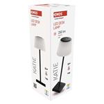 Emos Z7630B KATIE, LED stolná lampa, nabíjateľná, čierna